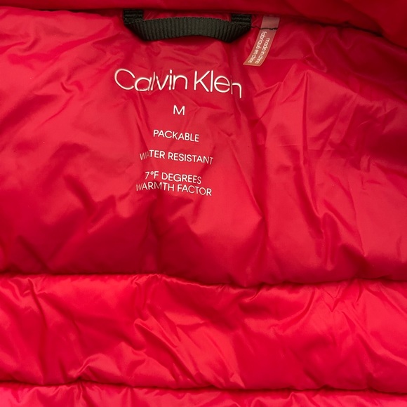 Red bubble jacket - Picture 2 of 3